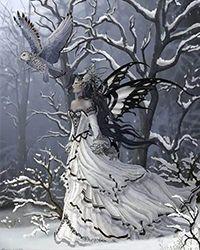 无人尽日花飞雪前一句